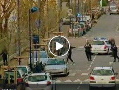 Γάλλοι αστυνομικοί κάνουν το λάθος να μπούν σε περιοχή μουσουλμάνων στο Παρίσι (βίντεο)